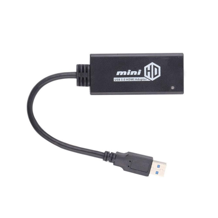 Adattatore cavo convertitore USB 3.0 a HDMI HD con audio, lunghezza cavo: 20 cm Adattatore cavo convertitore USB 3.0 a HDMI HD con audio, lunghezza cavo: 20 cm